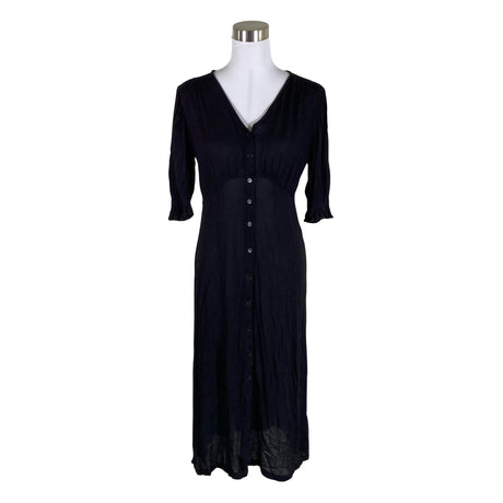 Unisex Lindex - Mitteveniv kleit, suurus 36 - Must ()