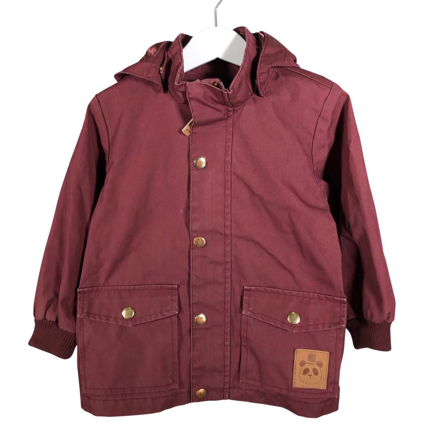 Unisex Mini Rodini - Kevad-/sügisjope, suurus 92 - 98 - Veinipunane (1)