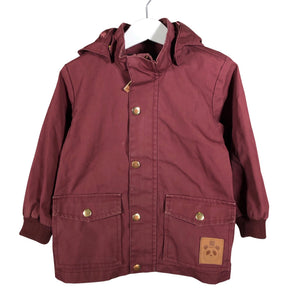 Unisex Mini Rodini - Kevad-/sügisjope, suurus 92 - 98 - Veinipunane (1)