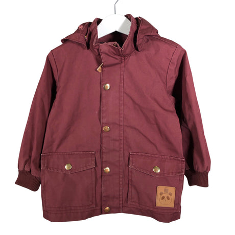 Unisex Mini Rodini - Kevad-/sügisjope, suurus 92 - 98 - Veinipunane ()
