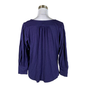 Unisex Part two - Trikotaažist pluus, suurus 40 - Sinine (2)