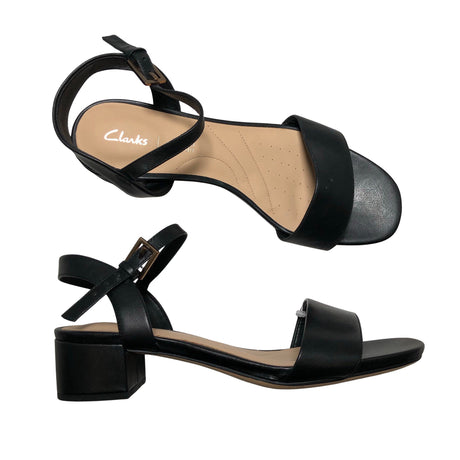 Unisex Clarks - Kontsaga rihmikud, suurus 38 - Must ()