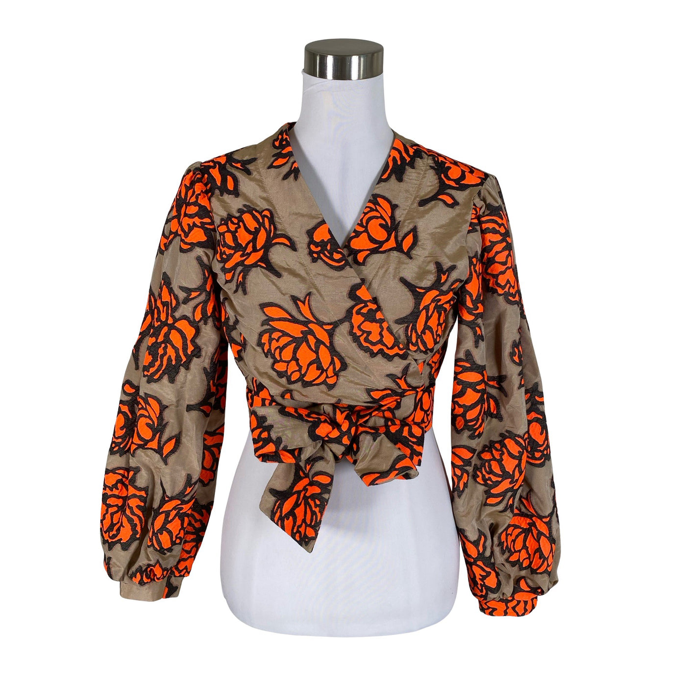 Unisex Vimma - Pluus, suurus 34 - Pruun (1)