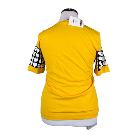 Unisex Love Moschino - T-särk, suurus 42 - Kollane (2)