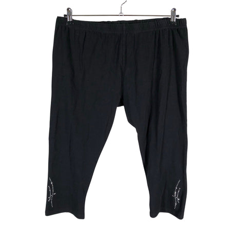Unisex Fashion Highlight - Trikotaažist poolpikad püksid, suurus 50 - Must ()