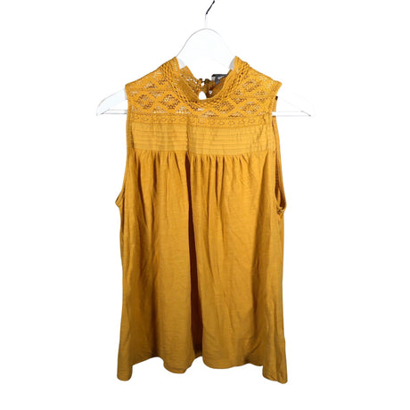 Unisex Lindex - Trikotaažist topp, suurus 38 - Kollane ()