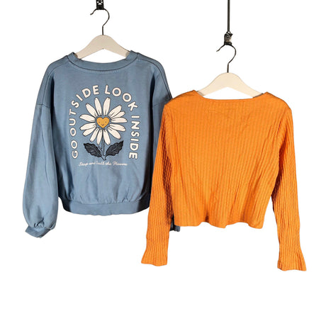 Unisex Lindex - Dressikangast pluus, suurus 122 - 128 - Helesinine (2)
