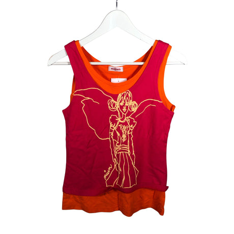 Unisex Miun - Trikotaažist topp, suurus 36 - Roosa ()