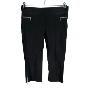 Unisex Joseph Ribkoff - Mittevenivad poolpikad püksid, suurus 40 - Must (1)