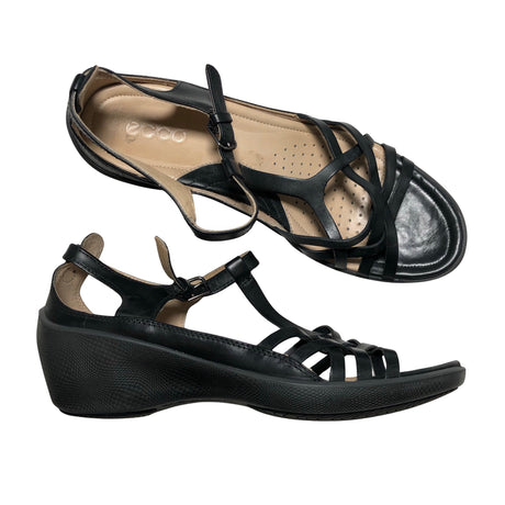 Unisex Ecco - Kiilkontsaga rihmikud, suurus 41 - Must ()
