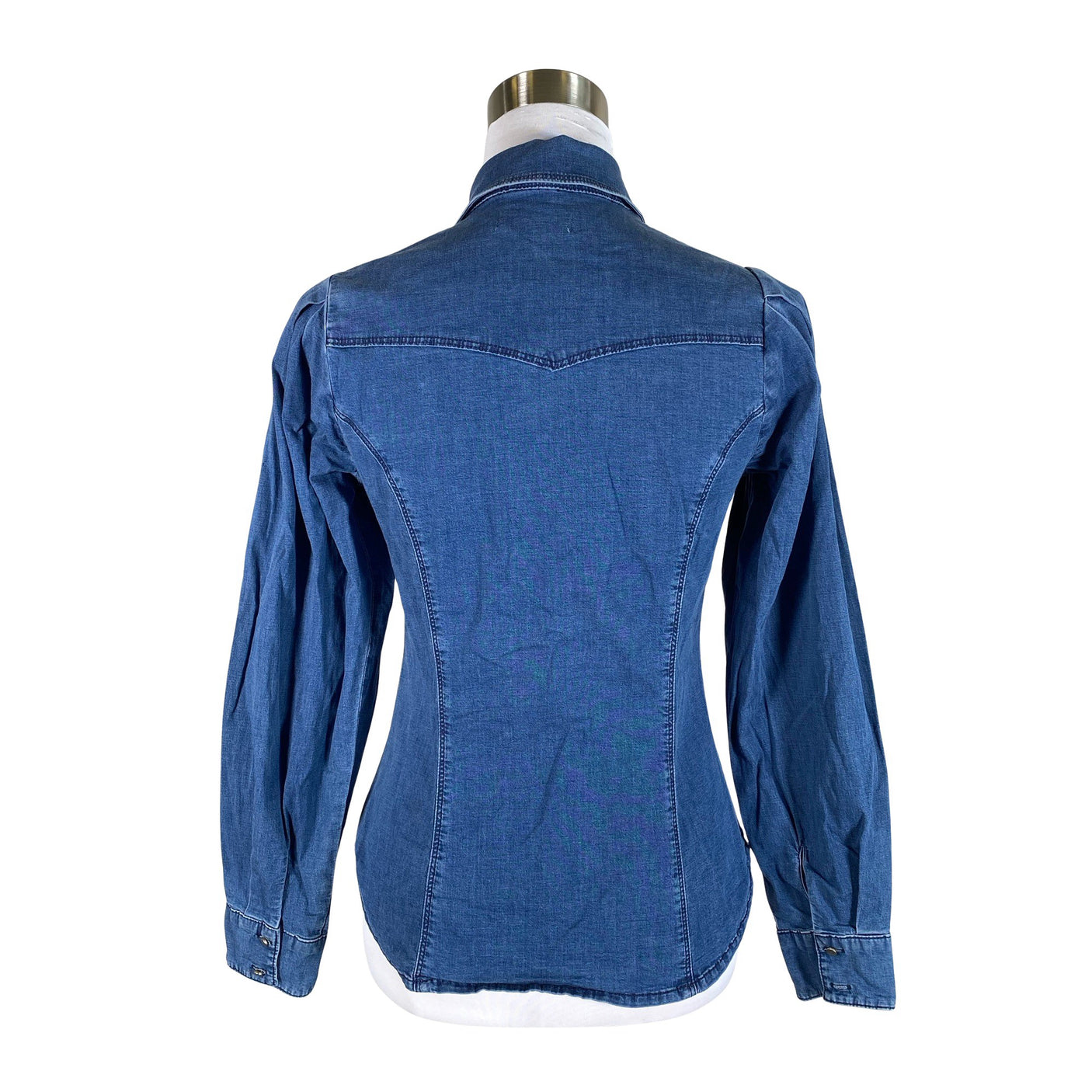 Unisex Mötivi - Teksasärk, suurus 36 - Sinine (2)