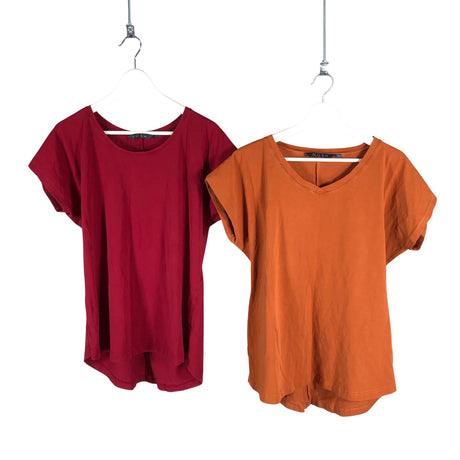 Unisex NOSH - T-särk, suurus 46 - Veinipunane ()