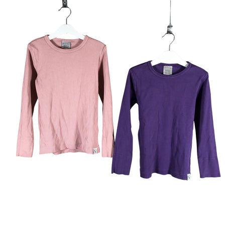 Unisex NOSH - Trikotaažist pluus, suurus 134 - 140 - Heleroosa ()