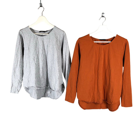 Unisex NOSH - Trikotaažist pluus, suurus 46 - Hall ()