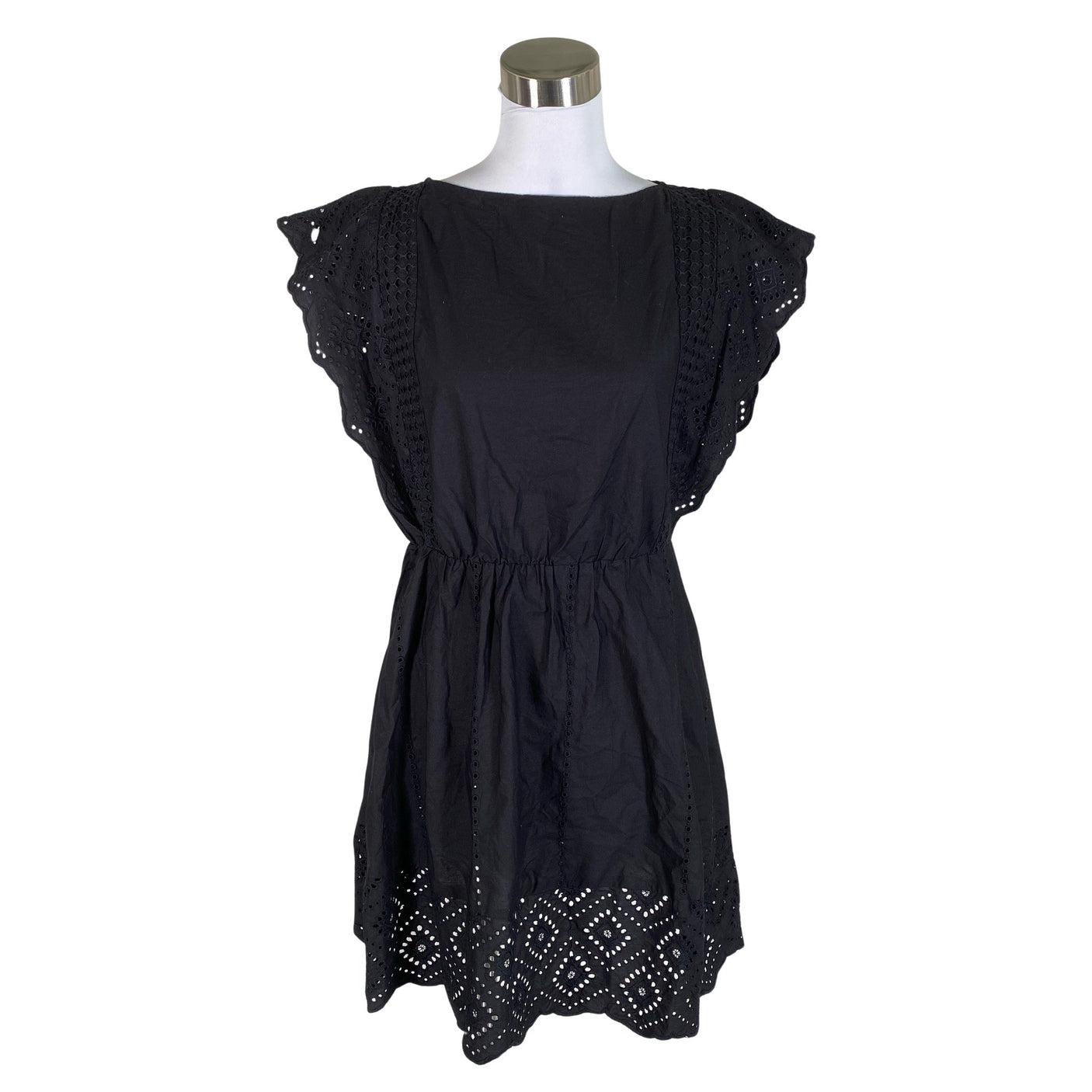 Unisex Lindex - Mitteveniv kleit, suurus 36 - Must (1)