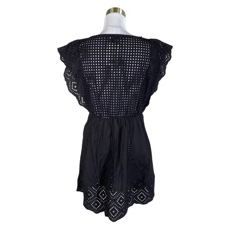 Unisex Lindex - Mitteveniv kleit, suurus 36 - Must (2)