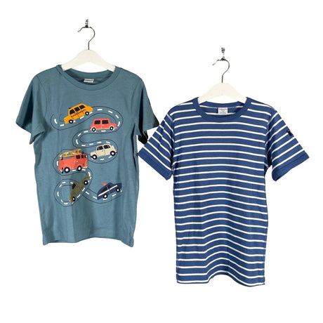 Unisex Polarn O. Pyret - T-särk, suurus 128 - 134 - Sinine ()