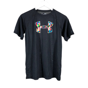 Unisex Under Armour - Spordisärk, lühikesed käised, suurus 164 - 170 - Must (1)