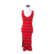 Unisex Tommy Jeans (Tommy Hilfiger) - Kootud kleit, suurus 36 - Punane ()