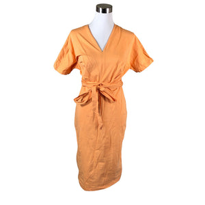 Unisex Gugguu - Trikotaažist kleit, suurus 38 - Oranž (1)