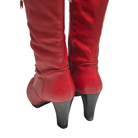 Unisex Fuzz - Saapad, suurus 40 - Punane (2)