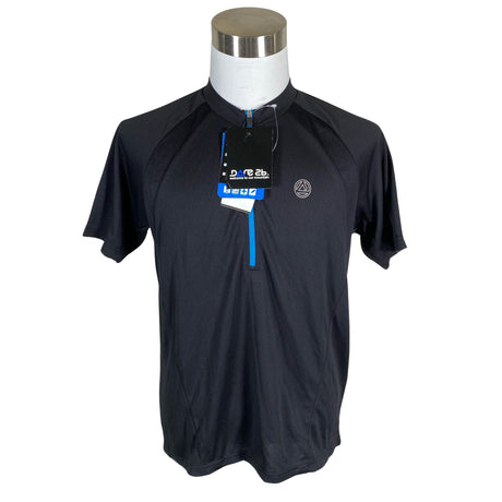 Unisex Dare 2b - Spordisärk, lühikesed käised, suurus XL - Must ()