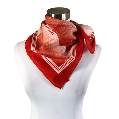 Unisex Leonardi - Õhuke sall, suurus Midi - Punane ()
