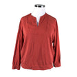 Unisex NOSH - Trikotaažist pluus, suurus 48 - Punane ()