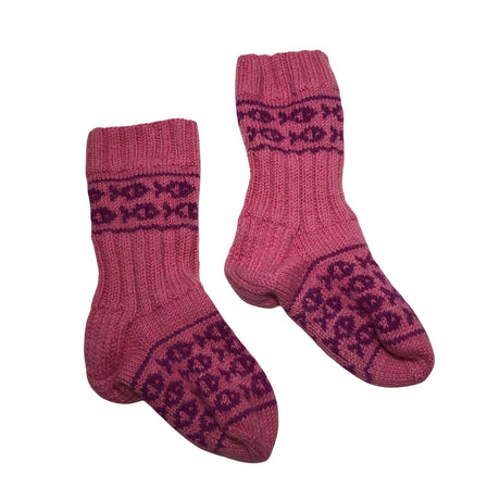 Unisex Handmade - Villased sokid, suurus 38 - Roosa ()