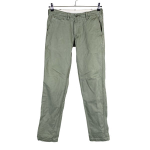 Unisex Uniqlo - Mittevenivad püksid, suurus W30 - Roheline (1)