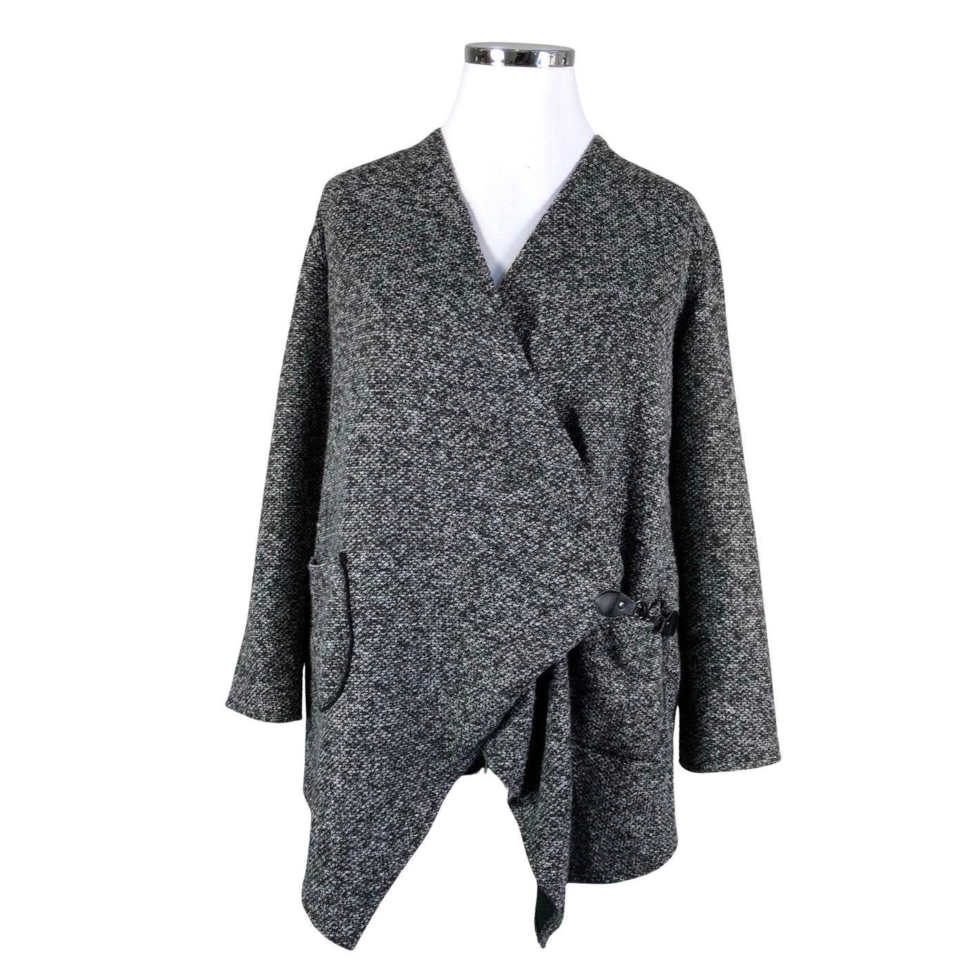 Unisex Alvina - Kardigan, suurus 50 - Hall (1)