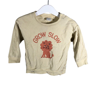 Unisex Lindex - Trikotaažist pluus, suurus 74 - 80 - Beige (1)