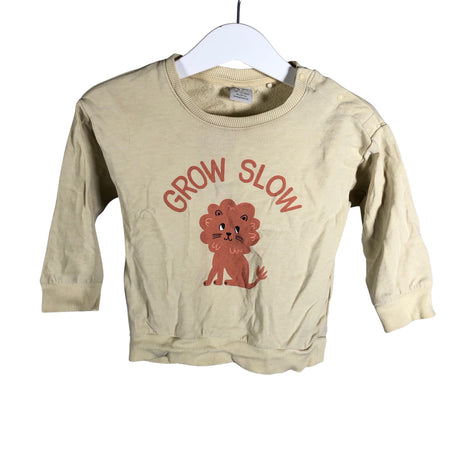 Unisex Lindex - Trikotaažist pluus, suurus 74 - 80 - Beige ()
