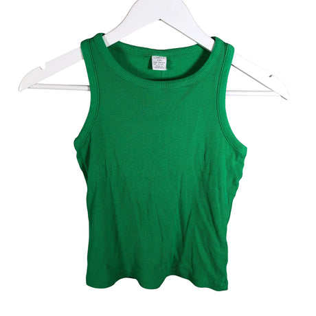 Unisex Lindex - Trikotaažist topp, suurus 158 - 164 - Roheline ()