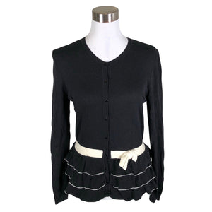Unisex Red Valentino - Kardigan, suurus 38 - Must (1)