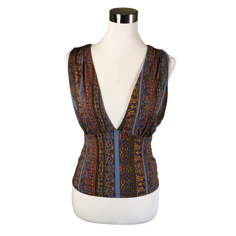 Unisex People Tree - Trikotaažist topp, suurus 34 - Sinine ()