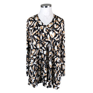 Unisex Nanso - Trikotaažist tuunika, suurus 48 - Must (1)