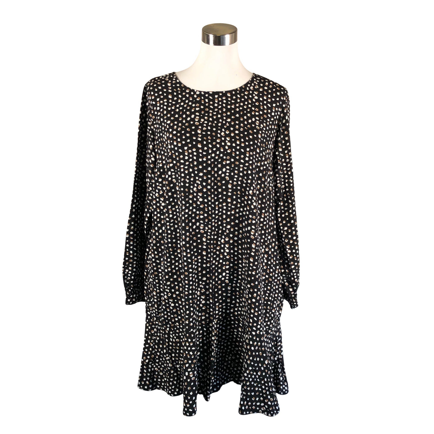 Unisex Nanso - Õhuke kleit, suurus 38 - Must (1)