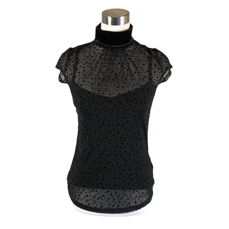 Unisex Guess - Lühikeste käistega pluus, suurus 34 - Must ()