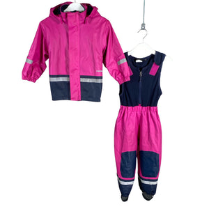 Unisex Didriksons - Vihmariided, suurus 86 - 92 - Lilla (1)