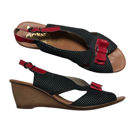 Unisex Rieker - Kiilkontsaga rihmikud, suurus 40 - Sinine ()