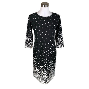 Unisex Wallis - Trikotaažist kleit, suurus 38 - Must (1)