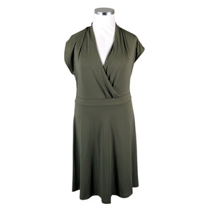 Unisex Free Quent - Trikotaažist kleit, suurus 44 - Roheline (1)