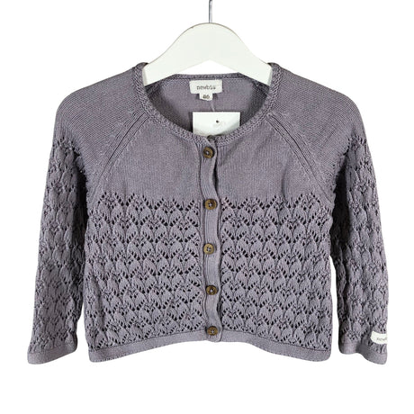 Unisex Newbie - Kardigan, suurus 80 - 86 - Lilla ()