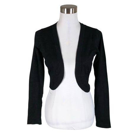 Unisex Kaffe - Kootud boolero, suurus 38 - Must ()