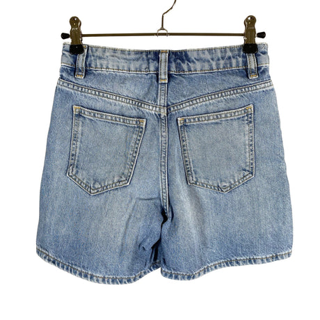 Unisex Lindex - Teksast lühikesed püksid, suurus 128 - 134 - Helesinine (2)