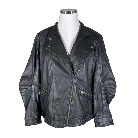 Unisex Zizzi - Nahktagi, suurus 48 - Must ()