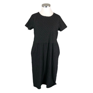 Unisex Aarrelabel - Trikotaažist kleit, suurus 42 - Must (1)