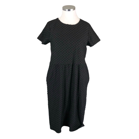 Unisex Aarrelabel - Trikotaažist kleit, suurus 42 - Must ()