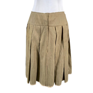 Unisex Prada - Plisseerseelik, suurus 36 - Beige (3)